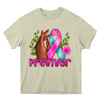 Previvor Breast Cancer Heavy Core Tee | Teevron