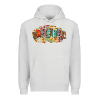 Dove Grey basketball vibes Premium Hoodie - CowhideDigitalArt