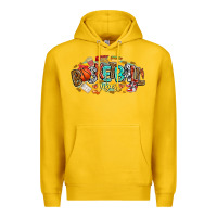 Lemon basketball vibes Premium Hoodie - CowhideDigitalArt