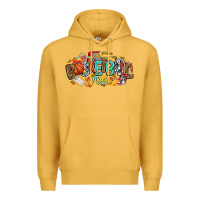 Mustard basketball vibes Premium Hoodie - CowhideDigitalArt