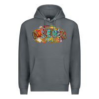 Rock basketball vibes Premium Hoodie - CowhideDigitalArt