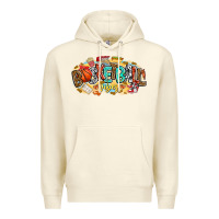Sandshell basketball vibes Premium Hoodie - CowhideDigitalArt