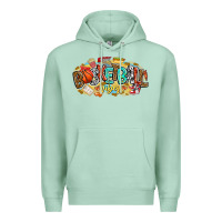 Seafoam basketball vibes Premium Hoodie - CowhideDigitalArt