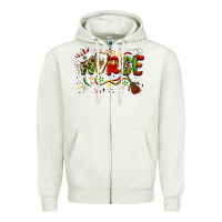 Oatmeal Heather cinco de mayo nurse Zipper Hoodie - BarkalooDesign