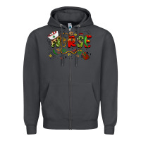 Smoke cinco de mayo nurse Zipper Hoodie - BarkalooDesign