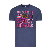 Vintage Denim my class is full of sweet hearts olivia Vintage Tee - OliviaCreatesArt