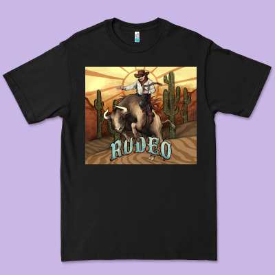 Rodeo Cowboy Bullfighter Western 20oz Skinny Premium Tee Designed By Howdyjamesfarm