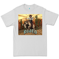 Dove Grey Rodeo Cowboy bullfighter western 20oz skinny Premium Tee - HowdyJamesFarm