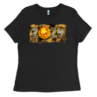 Black 2024 new year Ladies Tee - CowGirlArtShop