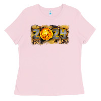 Bubblegum Pink 2024 new year Ladies Tee - CowGirlArtShop