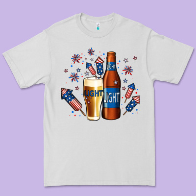Just Here For The Light Premium Tee Designed By Jasminsmagicworld