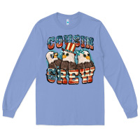 Colony Blue Cousin crew Long Sleeve Tee - FaDigitalArtStudio