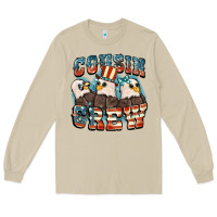 Mushroom Cousin crew Long Sleeve Tee - FaDigitalArtStudio