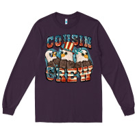 Plum Cousin crew Long Sleeve Tee - FaDigitalArtStudio