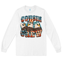 White Cousin crew Long Sleeve Tee - FaDigitalArtStudio