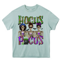 Arona Hocus Pocus with Skeletons Heavy Core Tee - texasbilliewilder