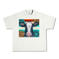 Pistachio Cow Tumbler Urban Heavy Tee - CowCowDesign