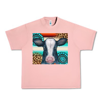 Salmon Cow Tumbler Urban Heavy Tee - CowCowDesign
