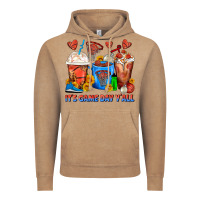Vintage Coffee It's Game Day Y'all Basketball Coffee Cups Vintage Hoodie - FaDigitalArtStudio