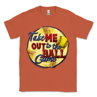 Copper take me out to the ball game softball Classic Tee - CowGirlArtShop