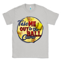 Moon Dust take me out to the ball game softball Classic Tee - CowGirlArtShop