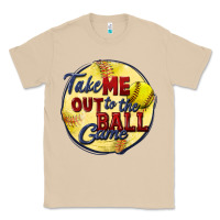 Mushroom take me out to the ball game softball Classic Tee - CowGirlArtShop