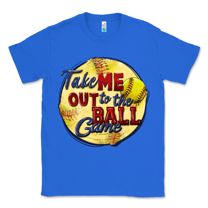 Take Me Out To The Ball Game Softball Classic Tee by CowGirlArtShop | Teevron