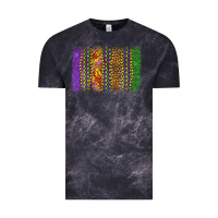 Cloud Black mardi gras brushstroke Vintage Tee - OliviaCreatesArt