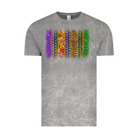 Cloud Rock mardi gras brushstroke Vintage Tee - OliviaCreatesArt