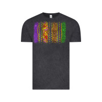 Vintage Black mardi gras brushstroke Vintage Tee - OliviaCreatesArt