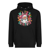 Black merry christmas santa Heavyweight Hoodie - AdoDesignShop