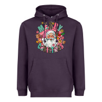 Plum merry christmas santa Heavyweight Hoodie - AdoDesignShop