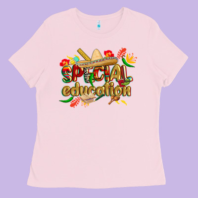 Cinco De Mayo Special Education Ladies Tee Designed By Cowgirlartshop