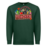 Sports Green race teacher Premium Sweatshirt - AdoDesignShop