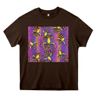 Mardi Gras Fleur De Lis Heavy Core Tee | Teevron
