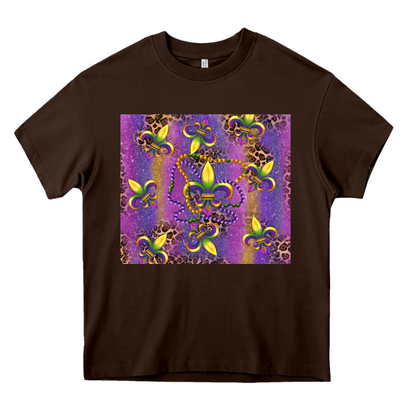 Mardi Gras Fleur De Lis Heavy Core Tee by RanaPortraitStore | Teevron