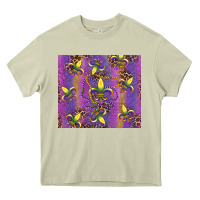Mossy mardi gras fleur de lis Heavy Core Tee - RanaPortraitStore