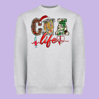 Christmas Certified Nurse  Assistant Life Heavyweight Sweatshirt Designed By Barkaloodesign