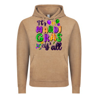 Vintage Coffee It's Mardi Gras y'all Vintage Hoodie - FaDigitalArtStudio