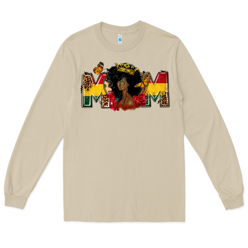 Juneteenth Mom Mother's Day Long Sleeve Tee by FaDigitalArtStudio | Teevron