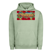 Pigment Oil Green chingona Urban Hoodie - JahusDesignShop