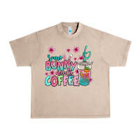 French Oak some bunny needs coffee easter Urban Heavy Tee - Jasminsmagicworld