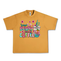 Peanut Butter some bunny needs coffee easter Urban Heavy Tee - Jasminsmagicworld