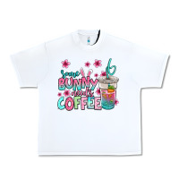 White some bunny needs coffee easter Urban Heavy Tee - Jasminsmagicworld