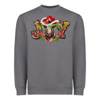 Storm christmas joy baby cow Heavyweight Sweatshirt - BarkalooDesign