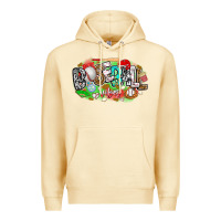 Pina Colada baseball vibes Premium Hoodie - CowhideDigitalArt
