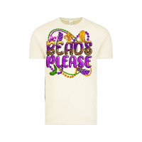 Beads Please Mardi Gras Vintage Tee | Teevron