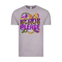 Vintage Zinc beads please mardi gras Vintage Tee - OliviaCreatesArt