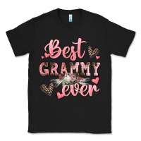 Black best grammy ever mother's day Classic Tee - CowGirlArtShop