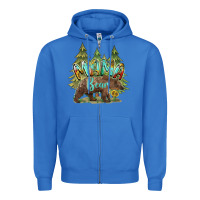 True Royal mama bear trees Zipper Hoodie - BarkalooDesign